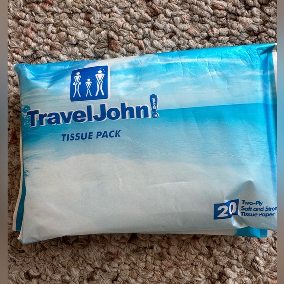 NEW 3pk Travel John Women’s Emergency Travel Urinal - Hiking, Camping or Car! - Picture 3 of 9